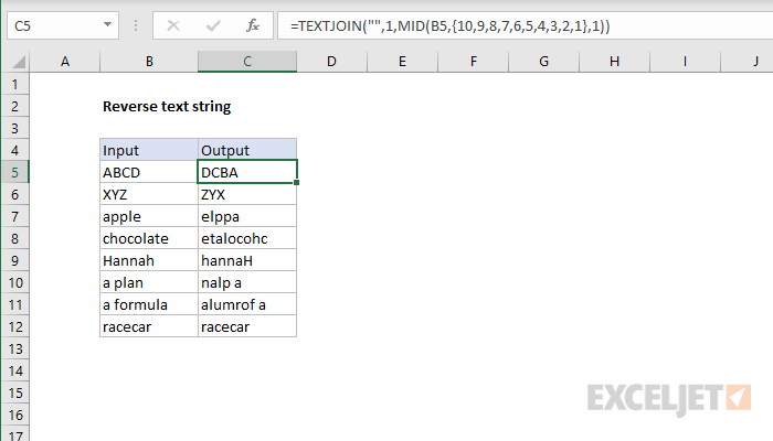 reverse-text-string-excel-formula-exceljet